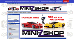 Desktop Screenshot of mini-zshop.de